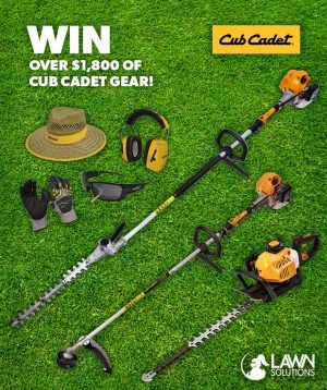 Lawn Solutions Australia – Win the ultimate cub cadet prize pack