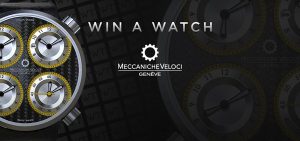 WorldTempus – Win a Meccaniche Veloci QuattroVavole CarboGiallo watch valued at CHF8,200