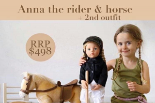 Axis Toys – Win this $498 Prize of a Gotz Anna Doll and Her Horse and The Fabulous Pineapple Punch Outfit (prize valued at $498)