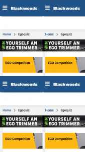 Blackwoods – Win Yourself an Ego Line Trimmer 5.0ah Kit (prize valued at $629)