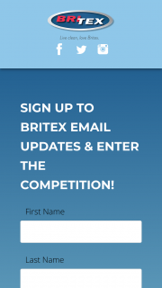 Britex – Win a $1500 Christmas Shopping Spree (prize valued at $1,500)