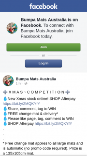Bumpa Mats Australia Christmas competition – Competition