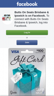Butts on Seats Brisbane & Ipswich – Win a $100 Visa Gift Card