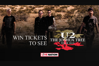 Channel 7 – Sunrise – Win One of Fifty Double Passes to See U2 The Joshua Tree In Concert