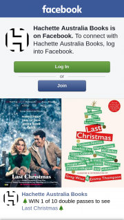 Hachette – Win 1 of 10 Double Passes to See Last Christmas