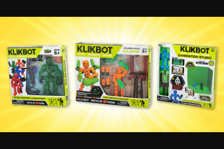 KZone – Win a Klikbot Prize Pack (prize valued at $250)