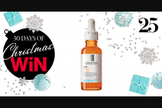 MindFood – Win 1 of 5 X La Roche-Posay Redermic Pure Vitamin C10 Serums (prize valued at $69.95)