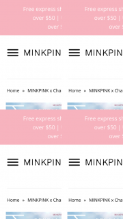 MinkPink Wn a $10 – Is Open to Residents of Australia