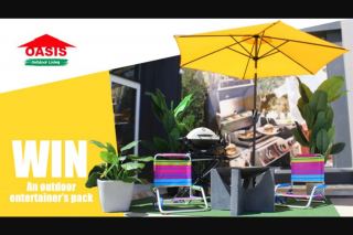 Mix 94.5 – an Outdoor Entertainer’s Pack Valued at $1200 (prize valued at $1,200)