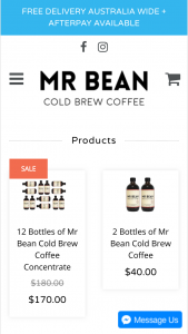MR BEAN COLD BREW COFFEE – Win One Year Worth of Mr Bean Cold Brew & 1x Espresso Martini Kit &#127864 Delivered to Your Door Anywhere In Australia Each Month (prize valued at $820)