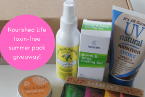 Planning With Kids Nourished Life toxin – Win a Fabulous Nourished Life Toxin-Free Summer Pack (prize valued at $115)