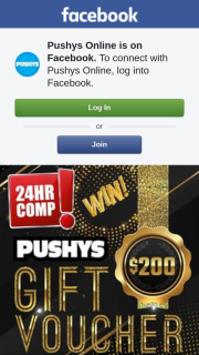 Pushys Online – Announced Tomorrow 15th November (prize valued at $200)