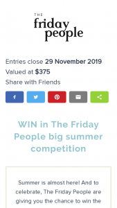 The Friday People – Not 1 But 3 The Friday People Carryall Tote Bags Valued at $375 (prize valued at $375)