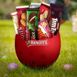 Arnott’s Biscuits – Easter Egg Hunt – Win 1 of 3 prizes packs