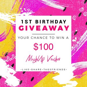 MashUp Designs – Win a $100 MashUp gift voucher