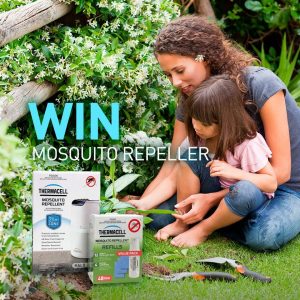 Thermacell Australia – Win 1 of 6 Thermacell White Halo Mosquito Repeller & Refill prize packs