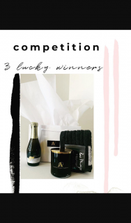 Amour Candles – Win 1 of 3 Luxury Gift Bags