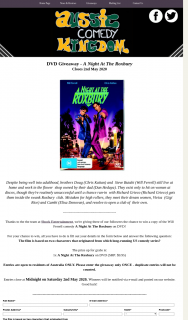 Aussie Comedy Kingdom – Win a Copy of The Will Ferrell Comedy a Night at The Roxbury on DVD