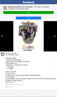 Bling2o Australia – Win an Easter Prize Pack