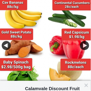 Calamvale Discount Fruit Barn – Win a $60 Voucher Fruit and Veg Voucher