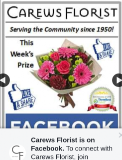 Carews Florist – Win a Beautiful Vibrant Bouquet