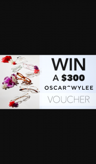 Channel 7 – Sunrise Family – Win $300 to Spend Online at Oscar Wylee In this Week’s Sunrise Family Newsletter (prize valued at $300)