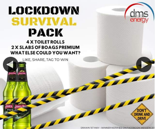 DMS Energy – Win a Lockdown Survival Pack
