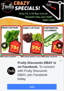 Fruity Discounts DBay – Win $100 to Spend In Store