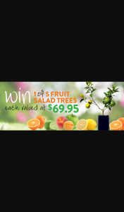 Gardening Australia – Win a Fruit Salad Tree (prize valued at $69.95)