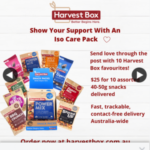 Harvest Box – Win One of Three Iso Care Packs