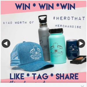 Herd That – Win a Merchandise Pack (prize valued at $140)