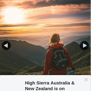 High Sierra Australia & New Zealand – Win Your Choice of Product From The New Rossby and Dell’s Canyon Ranges
