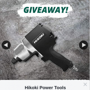 Hikoki Power Tools Australia – Win a Hikoki Pneumatic 3/4″ Impact Wrench