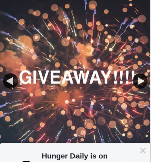 Hunger Daily – Competition (prize valued at $70)