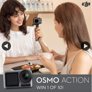 JB HiFi – Win 1 of 10 Dji Osmo Action 4k Cams