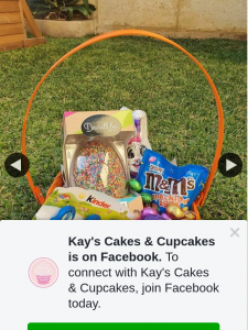 Kay’s Cakes & Cupcakes – Win Easter Basket Full of Chocolates