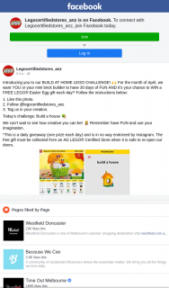 LegoCertifiedStores_ANZ – Win a Free Lego Easter Egg Gift Each Day