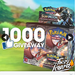 1000 LIKE GIVEAWAY BURNING SHADOWS BOOSTER BOX – Win The Feisty Lizzard
