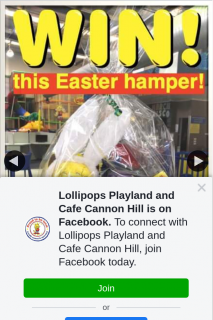 Lollipops Playland Cannon Hill – Win this Amazing Easter Hamper for Their Family