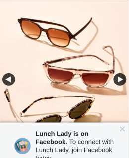 Lunch Lady – Win 1/2 Sets of Sunglasses From Paradigm Eyewear 8pm