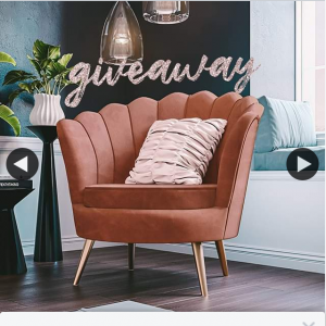 Luxo Living – Win a Chantal Accent Chair and Zoe Foot Stool (prize valued at $829)