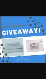 Manchester Factory – Win a Set Of⁠ ||morgan and Spencer⁠ 1100 Thread Count⁠ Cotton Rich In White Queen Size||⁠