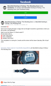 Mansfield Hunting & Fishing – Win this Daiwa X G-Shock Watch?