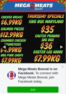 Mega Meats Booval – Win a $100 Meat Voucher