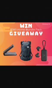 Men’s Axis-Gadget User – Win $360 Home Bundle Pack Giveaway From Gadgets User & Men’s Axis (prize valued at $360)