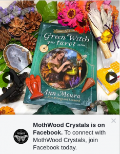 Mothwood Crystals – Win a Crystal Green Witch Pack