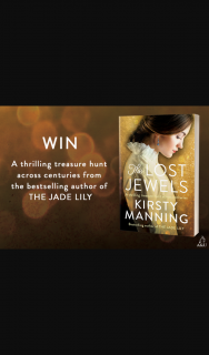 Mouths of Mums – Win 1 of 16 Copies of The Lost Jewels By Kirsty Manning