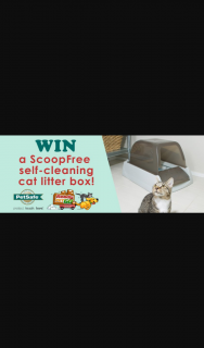 MyGC – Win a Scoopfree Self Cleaning Cat Litter Box (prize valued at $720)