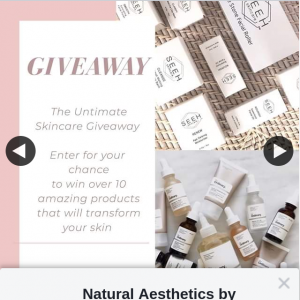 Natural Aesthetics by Nicky – Win Ultimate Skincare Giveaway