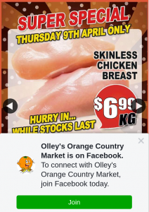 Olley’s Orange Country Market – Win Our Weekly Fruit and Veg Box Or Tag Any 5 Friends for Your Chance to Win a $100 In-Store Voucher to Spend on Fresh Food and Groceries